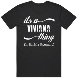 Its A Viviana You Wouldnt Understand Kids Faded Name Fun Unisex T Shirt