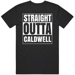 Caldwell Nj University College Straight Outta Graduation Parody Fan Unisex T Shirt