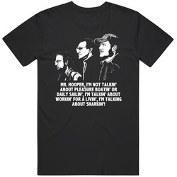Jaws Brody Quinte And Hooper Im Talking About Sharkin Movie Quotes Unisex T Shirt