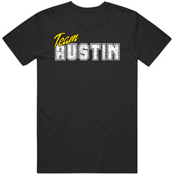 Team Austin Cool Custom Family Sports Last Name Reunion Unisex T Shirt
