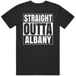 Straight Outta Albany Georgia City Compton Parody Grunge Unisex T Shirt