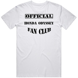 Official Honda Odyssey Fan Club Cool Car Enthusiast Unisex T Shirt