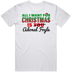Adonal Foyle All I Want For Christmas Memphis Basketball Unisex T Shirt