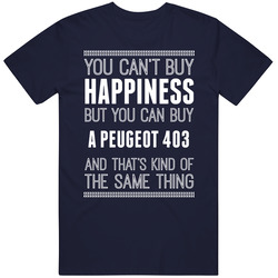 Buy A Peugeot 403 Happiness Car Lover Unisex T Shirt