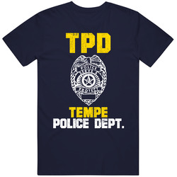 Tempe Police Department Tpd Officer Inspired Custom City Unisex Unisex T Shirt