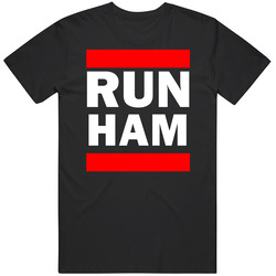 Run Ham Germany Fuhlsbuttel     Funny Graphic Patriotic Parody Black Unisex T Shirt
