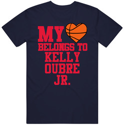 My Heart Belongs To Kelly Oubre Jr. Washington Basketball Unisex T Shirt