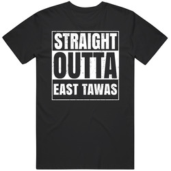 Straight Outta East Tawas Michigan City Compton Parody Grunge Unisex T Shirt