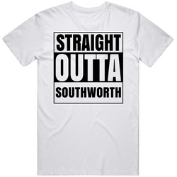 Straight Outta Southworth Washington City Compton Parody Unisex T Shirt
