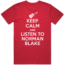 Keep Calm Listen To Norman Blake Legendary Guitarist Bass Guitar Player Fan Unisex T Shirt