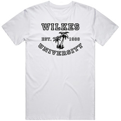 Wilkes University Est 1986 Parody Favorite City Unisex T Shirt