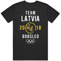 Team Latvia Bobsled 2018 Pyeongchang Winter Olympics Unisex T Shirt