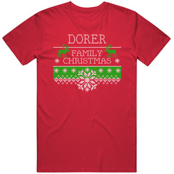 Dorer Family Christmas Ugly Holiday Sweater Unisex T Shirt