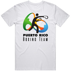 Puerto Rico Boxing Team Rio 2016 Olympic Event Logo Unisex T Shirt