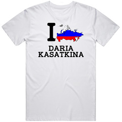 I Love Daria Kasatkina Russia Tennis  Olympics Unisex T Shirt