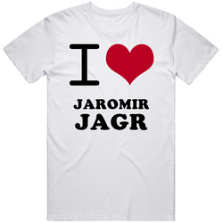 Jaromir Jagr New York Buffalo Hockey Sports I Heart Love Unisex T Shirt
