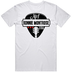 Number One Ronnie Montrose Legendary Guitarist Bass Guitar Player Fan Unisex T Shirt