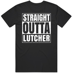 Straight Outta Lutcher Louisiana City Compton Parody Grunge Unisex T Shirt
