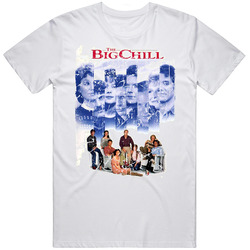 The Big Chill Movie Poster Retro Aged Look Unisex T Shirt