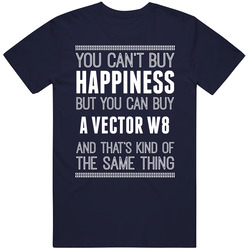 Buy A Vector W8 Happiness Car Lover Unisex T Shirt