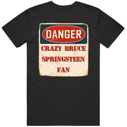 Crazy Bruce Springsteen Fan Music Artist Vintage Sign Unisex T Shirt