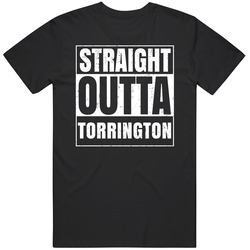 Straight Outta Torrington Connecticut City Compton Parody Grunge Unisex T Shirt