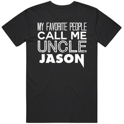 Favorite Uncle Jason Trendy Cool Name Unisex T Shirt