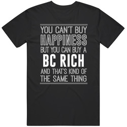 Happiness Buy Bc Rich Guitar Music Instrument Love Unisex T Shirt