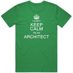I Can't Keep Calm I'm A Architect Unisex T Shirt