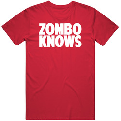 Frank Zombo Knows Kansas City Football Player Sports Fan Unisex T Shirt
