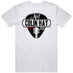 Number One Colin Hay Legendary Guitarist Bass Guitar Player Fan Unisex T Shirt