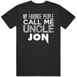 Favorite Uncle Jon Trendy Cool Name Unisex T Shirt