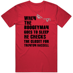 Trenton Hassell Chicago Basketball Sports Boogeyman Classic Cotton T Shirt