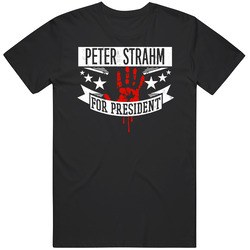 Peter Strahm For President Horror Film Saw Iv Movie Classic Cotton T Shirt