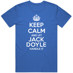 Keep Calm And Let Jack Doyle Handle It Indianapolis Football Player Sports Fan Classic Cotton T Shirt