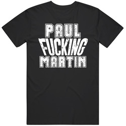 Paul Martin Fcking San Jose Hockey Sports Athlete Fan Classic Cotton T Shirt