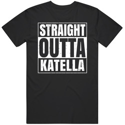 Straight Outta Katella High School Funny Graduation Parody Classic Cotton T Shirt