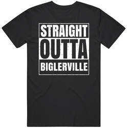 Straight Outta Biglerville High School Funny Graduation Parody Classic Cotton T Shirt