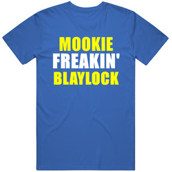Mookie Blaylock Freakin Basketball Sports Golden State California Classic Cotton T Shirt