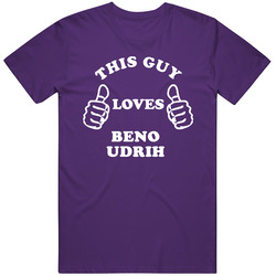 Beno Udrih This Gu Loves Basketball Hockey Baseball Football Classic Cotton T Shirt