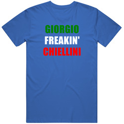 Giorgio Freakin' Chiellini Italy Footbal Player Soccer Fan Classic Cotton T Shirt