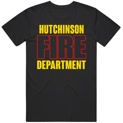 Hutchinson Fire Department Personalized City Classic Cotton T Shirt