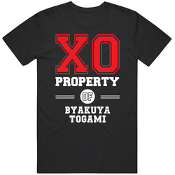 Property Of Byakuya Togami Popular Video Game Character Cool Classic Cotton T Shirt