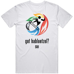 David Habluetzel Sui Olympic Snowboarding Classic Cotton T Shirt