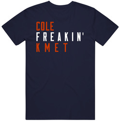 Cole Kmet Freakin Chicago Football Fan Classic Cotton T Shirt