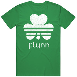 Flynn Clover Luck Charm Irish Name St Patricks Day Classic Cotton T Shirt