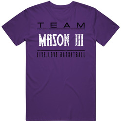Frank Mason Iii Live Love Sacramento Basketball Team Fan Sports Classic Cotton T Shirt