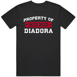 Property Of Diadora Popular Video Game Character Classic Cotton T Shirt