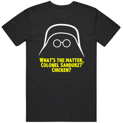 Spaceballs Dark Helmet Whats The Matter Colonel Sandurz Favorite Movie Quote Fan Classic Cotton T Shirt