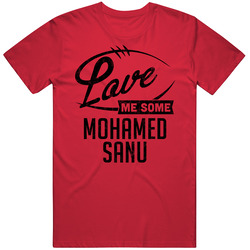 Love Me Some Mohamed Sanu Atlanta Football Sports Athlete Classic Cotton T Shirt